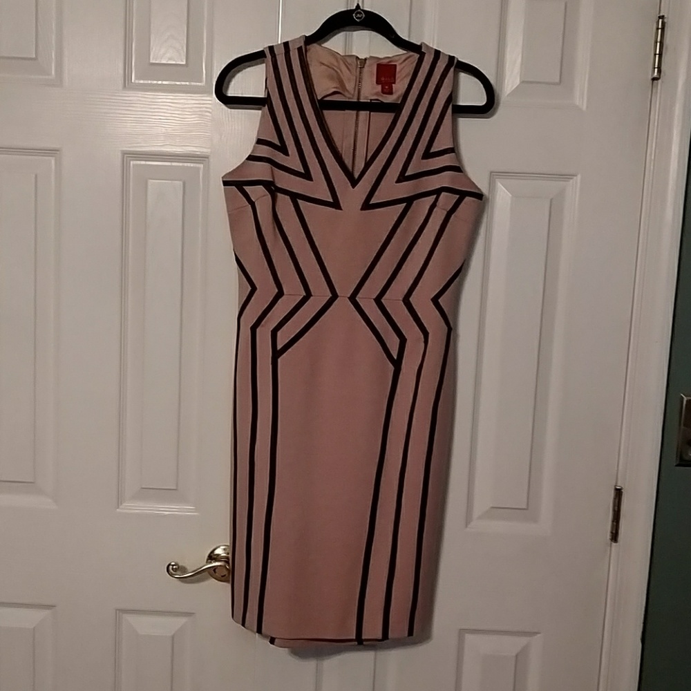 GILI pink and black dress